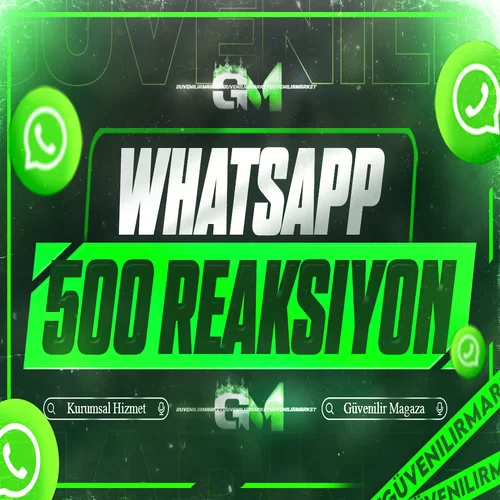 WhatsApp 500 Reaksiyon